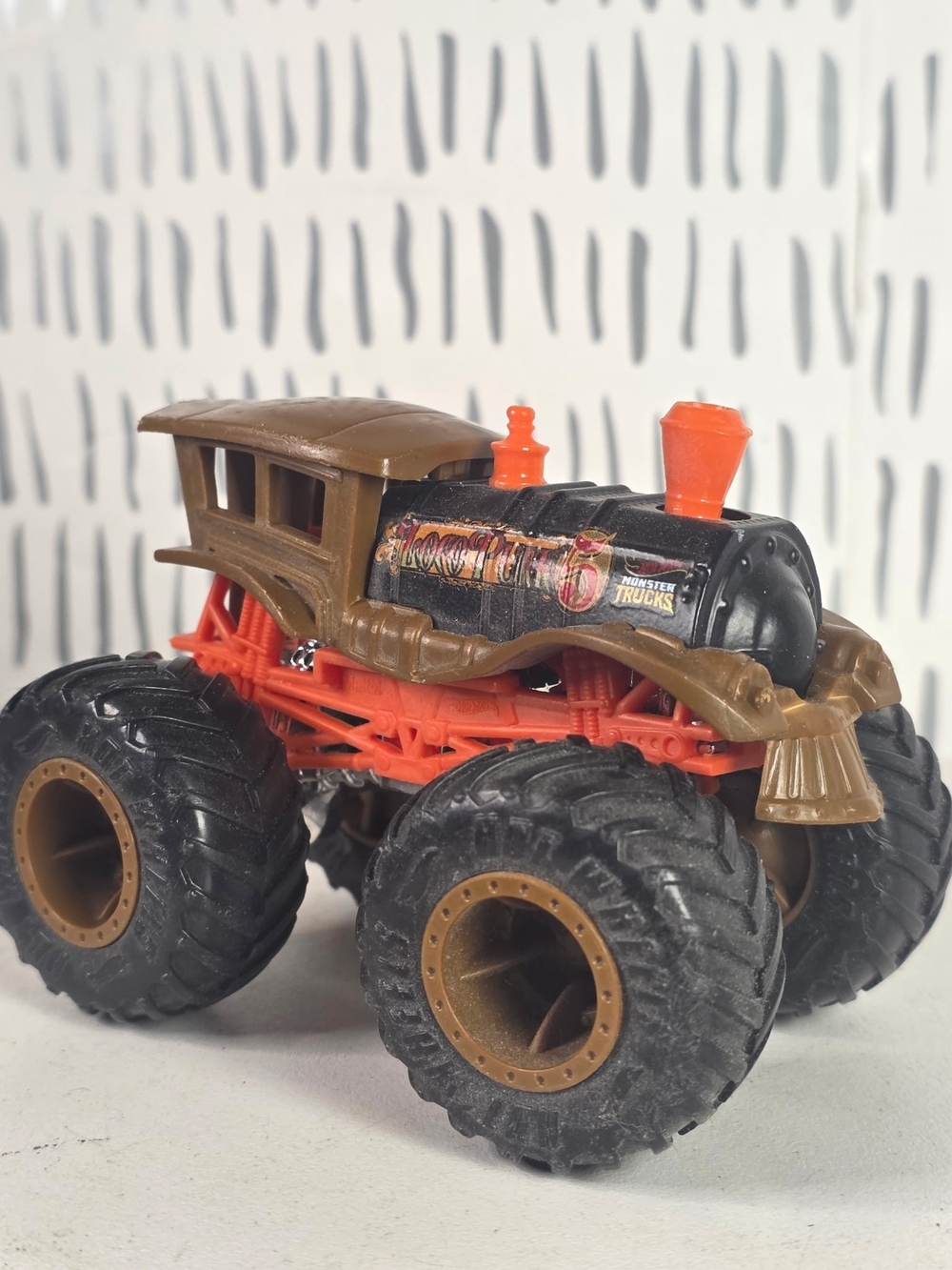 Hot Wheels Monster Trucks Loco Punk 5 Train Loose Thailand